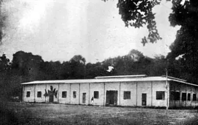 Exterior of the Satsang Chemical Works building at Himaitpur, Pabna